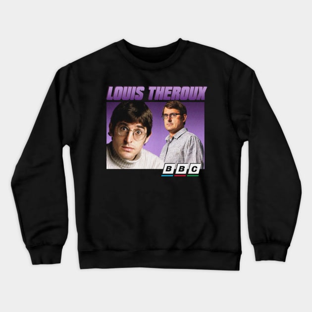 Louis Theroux 90s Alternate Crewneck Sweatshirt by Jdempzz